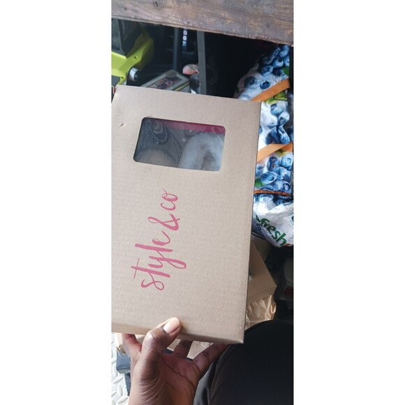 Style & Co. Teddiee Faux Fur Slippers Comfort Shoes Cream Women’s US 5M $49 - Picture 10 of 10